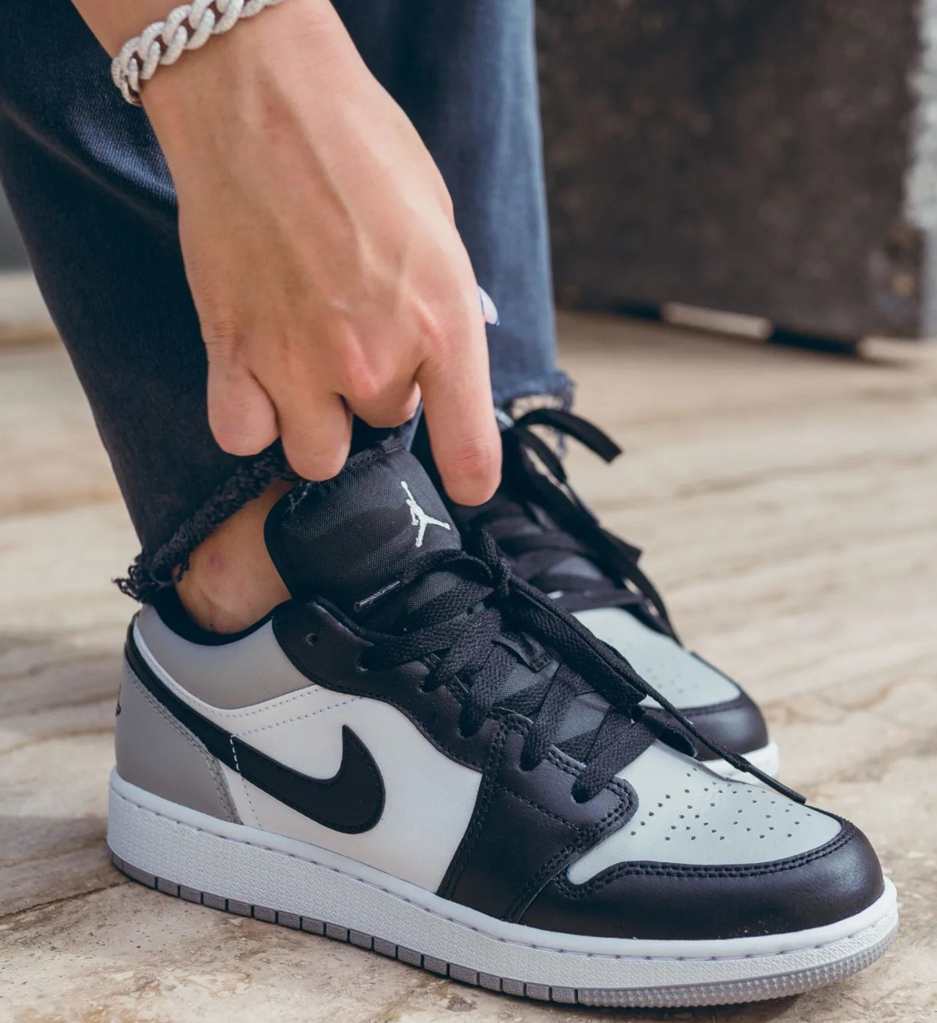 Air Jordan 1 Low 'Shadow Toe' - 553558-052 - Novelship