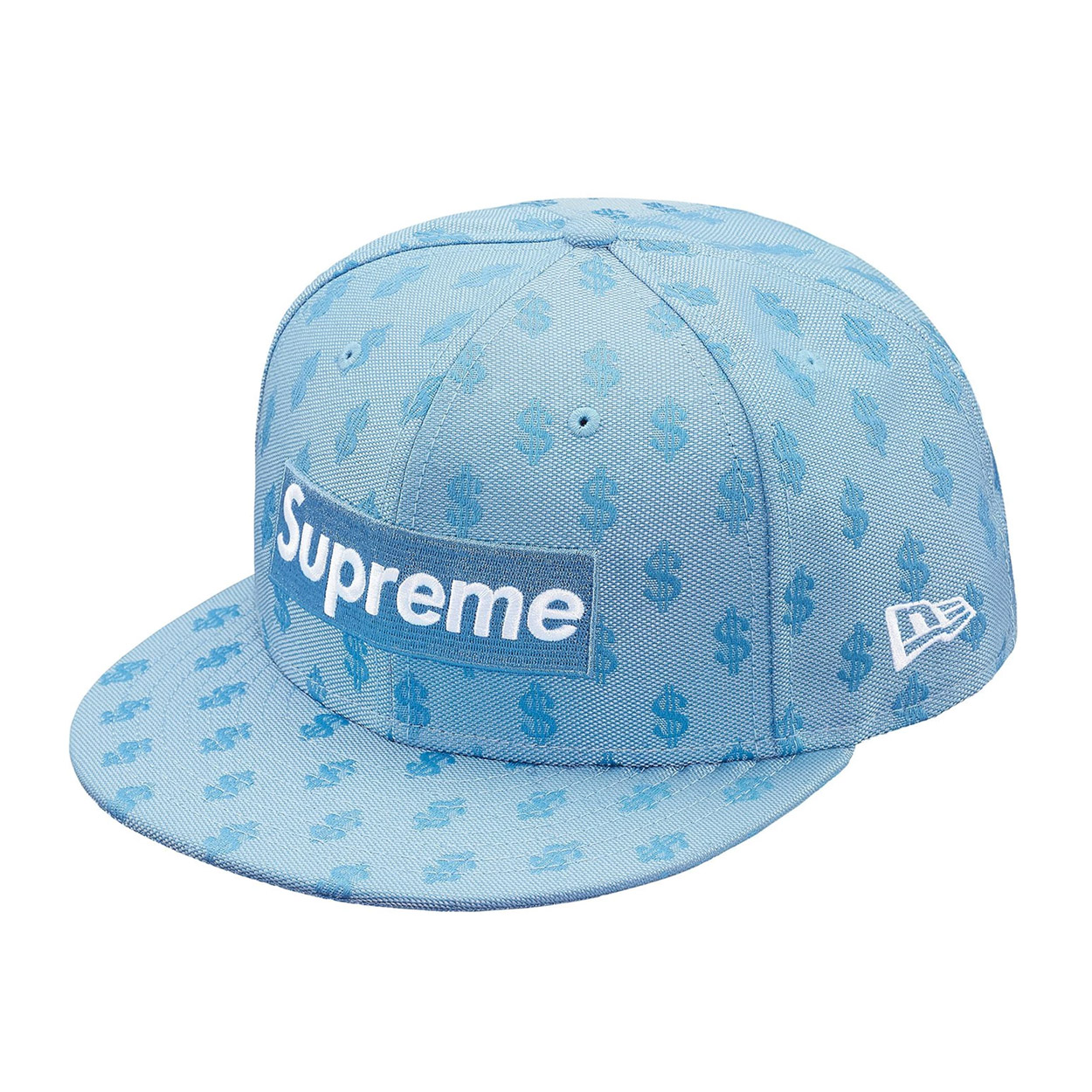 supreme monogram box logo new era