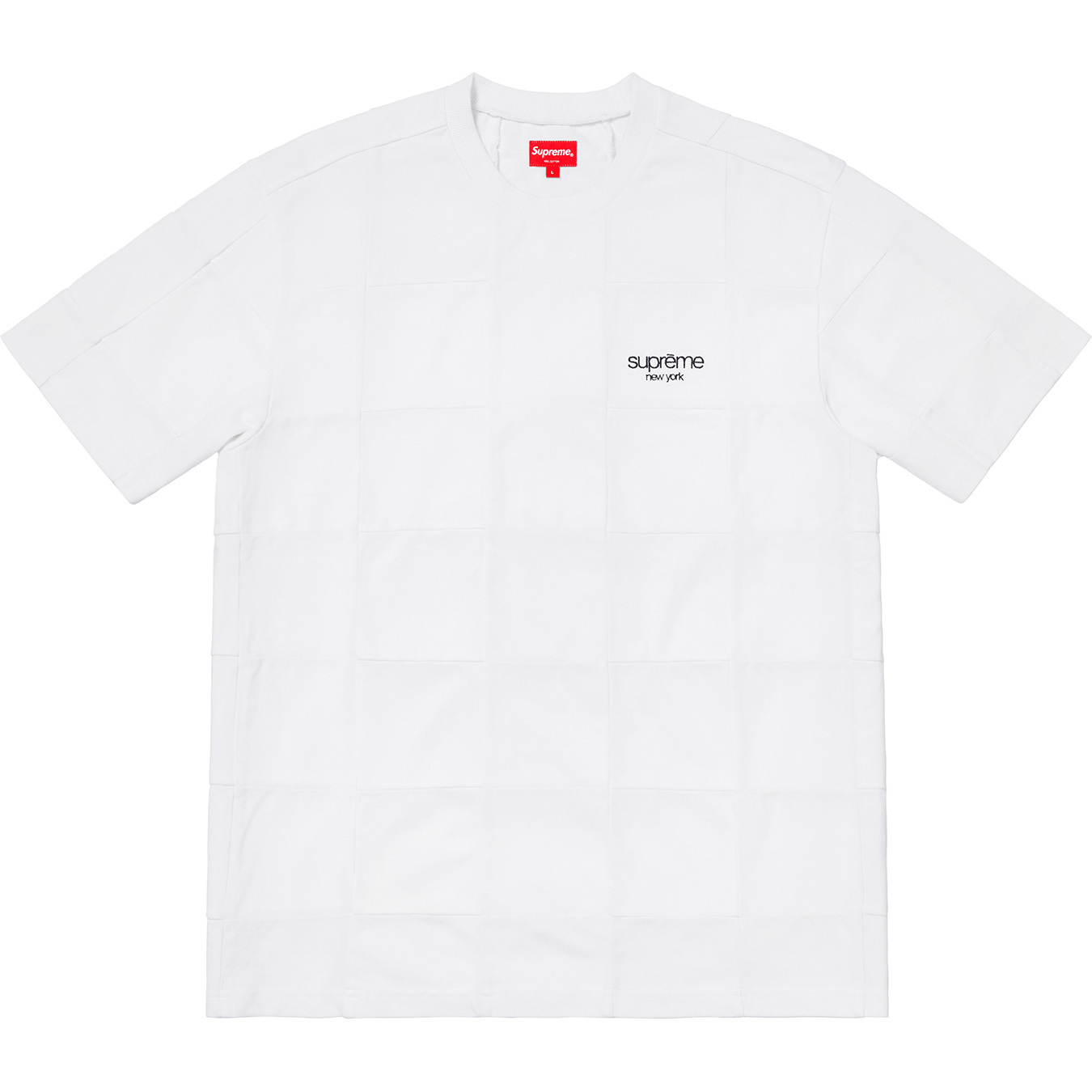 supreme patchwork pique tee