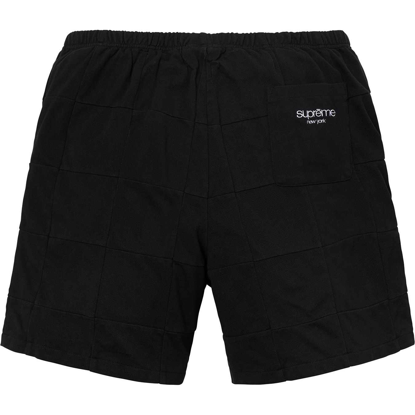 supreme patchwork shorts