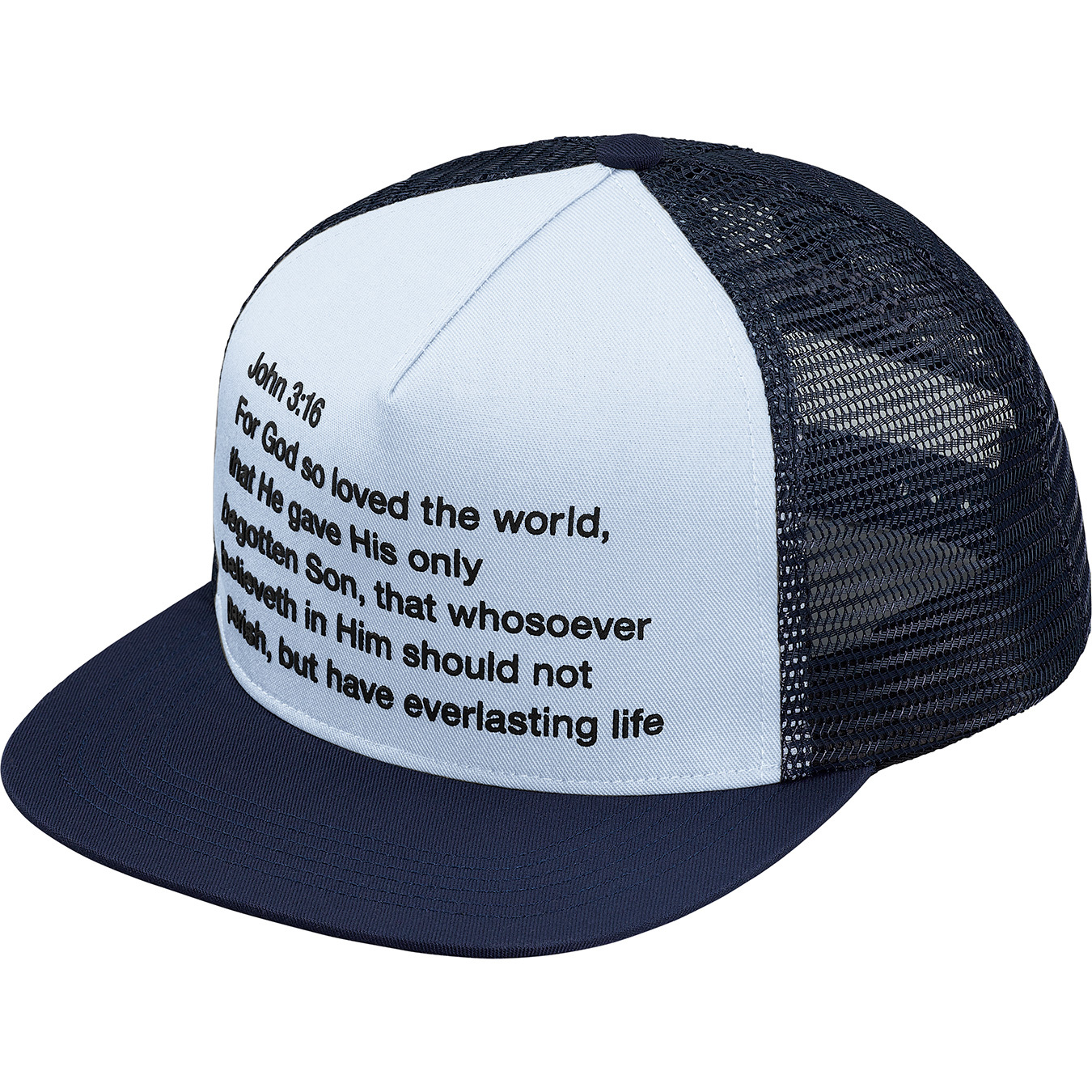 supreme john 3 16 hat