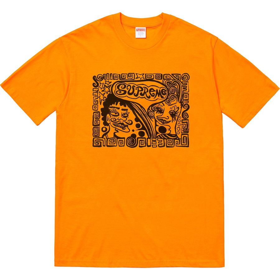 supreme faces tee