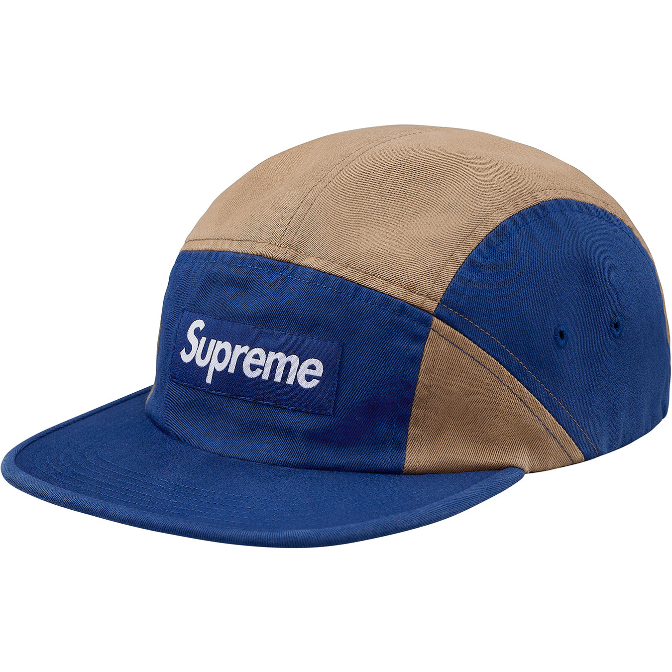 supreme contrast panel camp cap