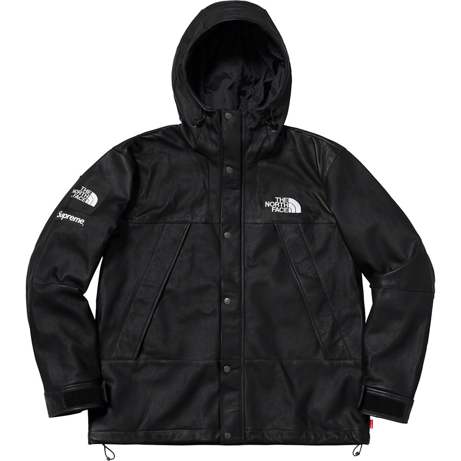 black north face mountain jacket
