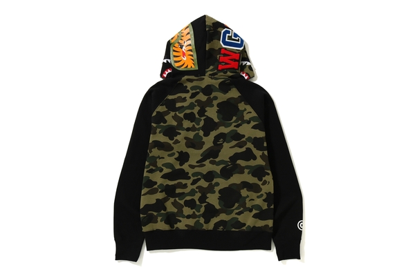 bape half zip pullover hoodie