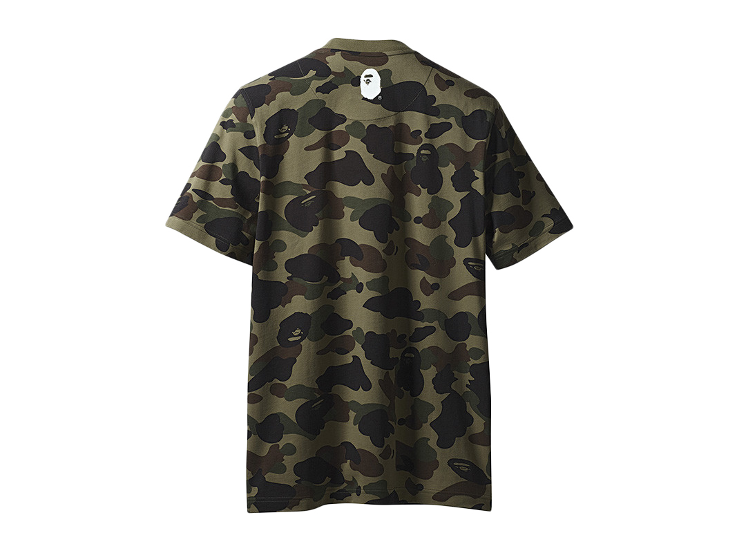 Bape x adidas adicolor tee olive cargo Clearance