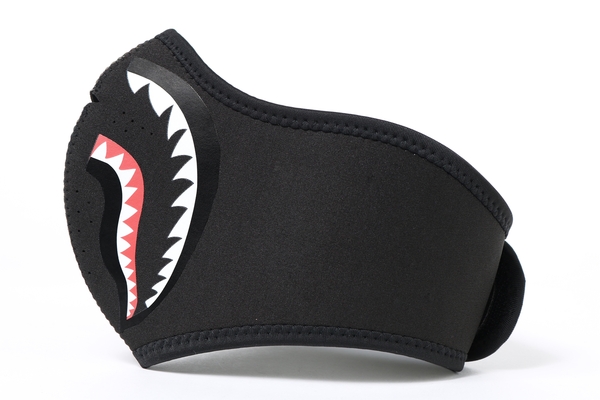 Download Bape Fw18 1st Camo Shark Mask Yellow Novelship PSD Mockup Templates