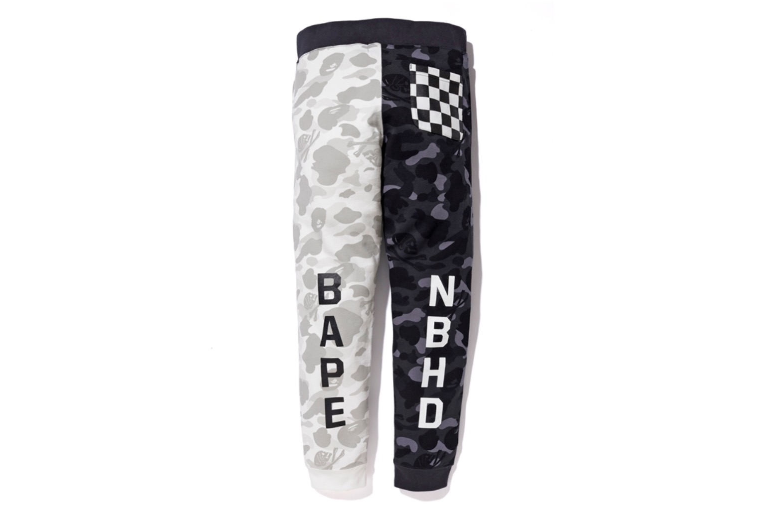 bape sweatpants black