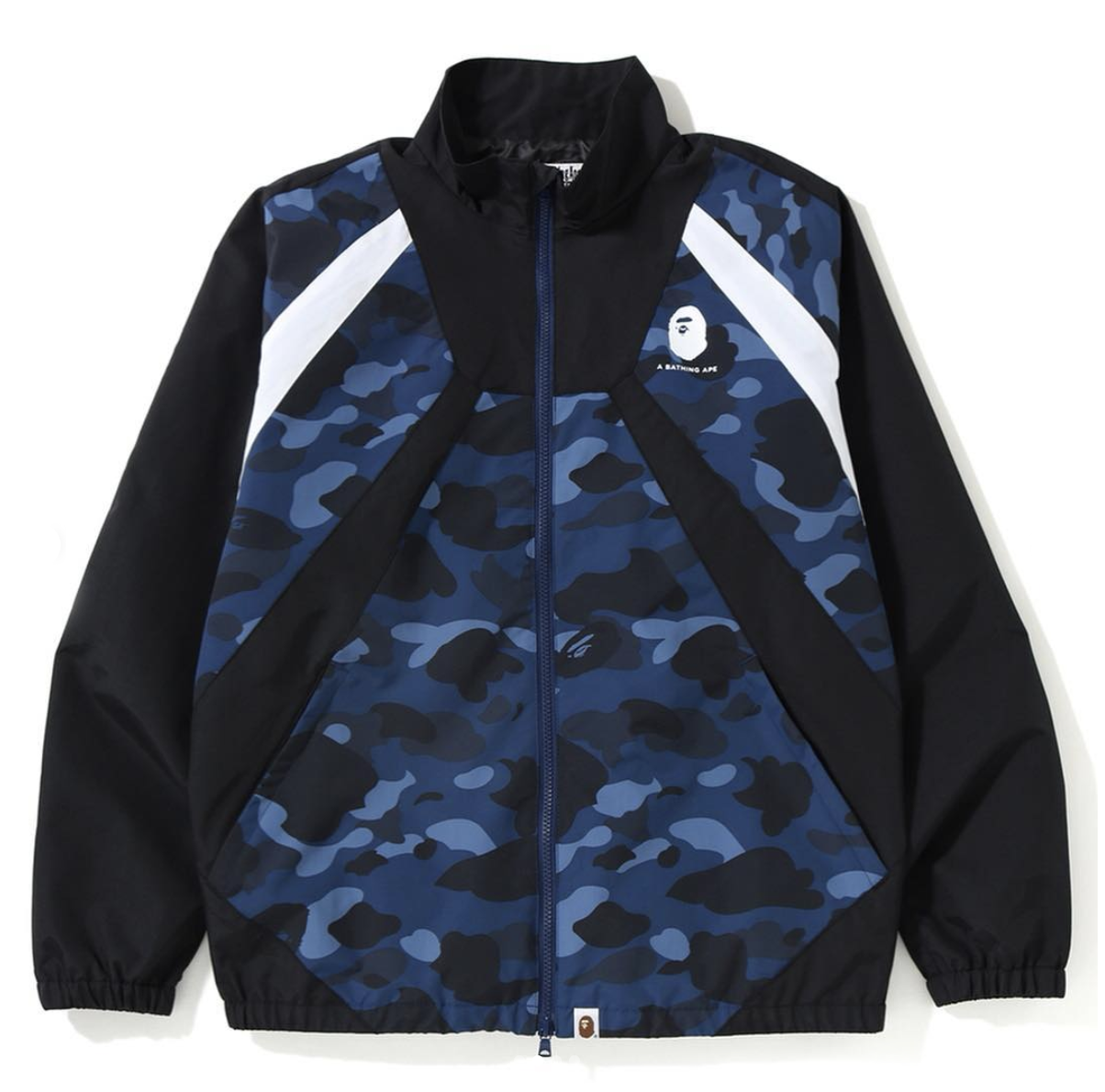 bape blue camo jacket