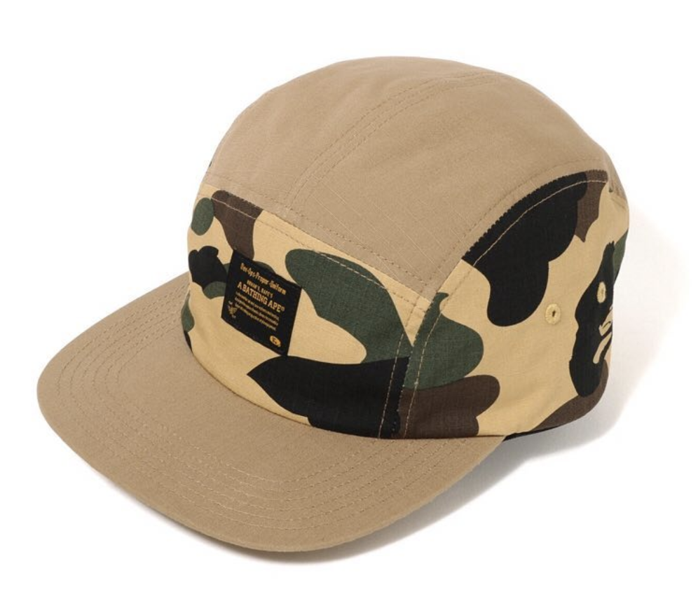 bape 1st camo jet cap