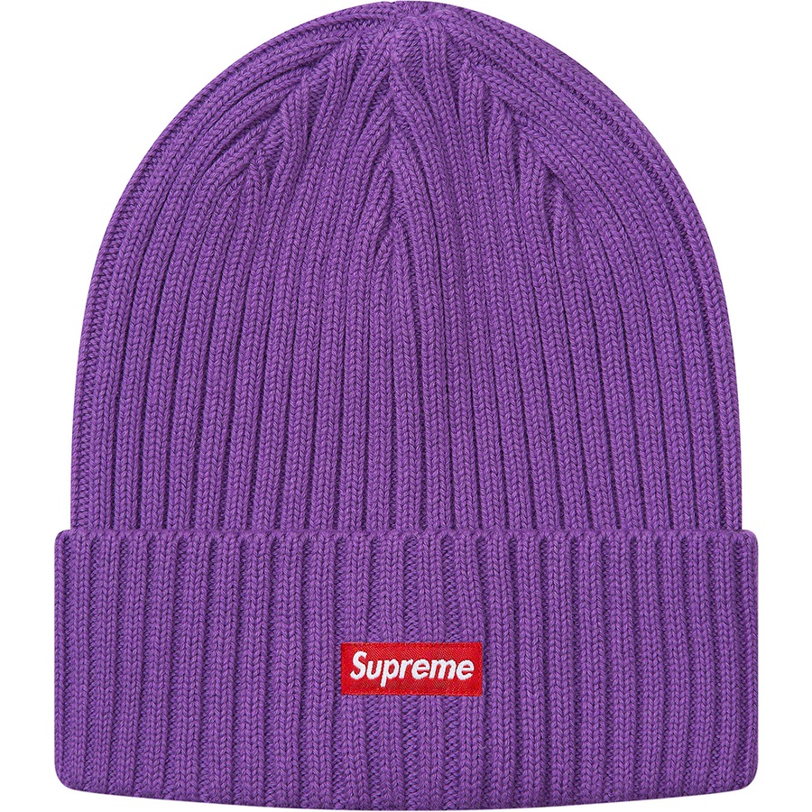 supreme overdyed beanie purple