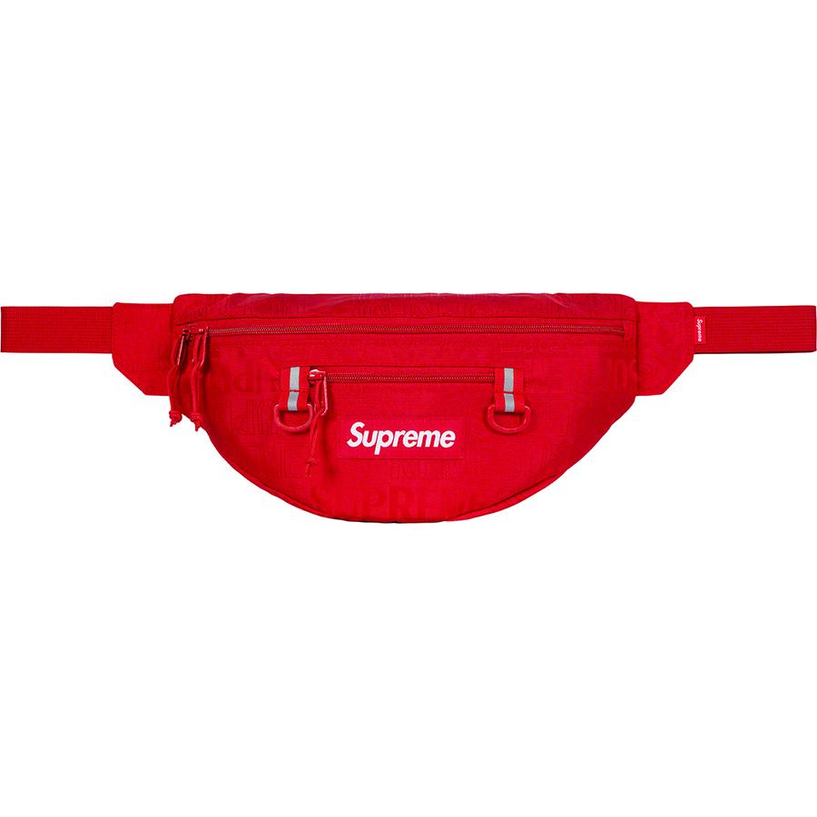 supreme waist bag ss19 red