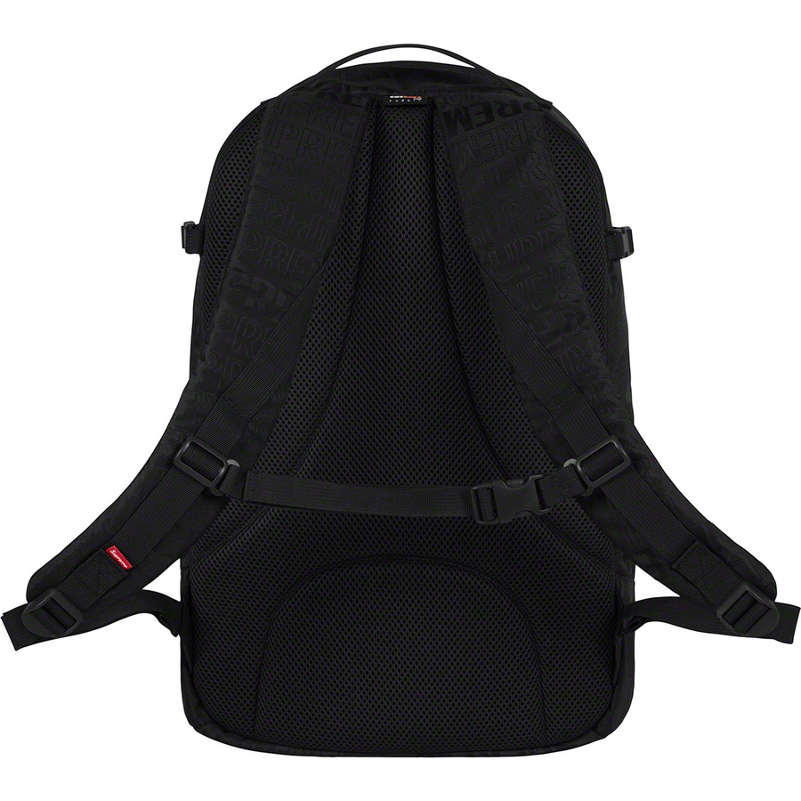 supreme black back pack