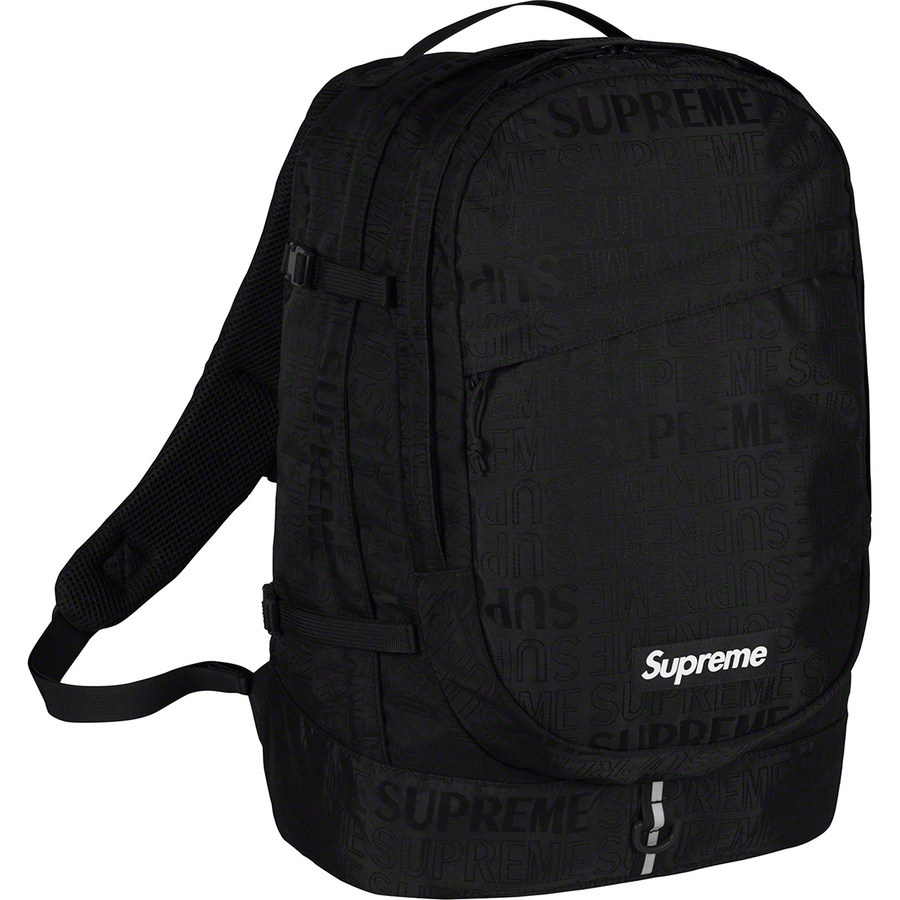 supreme ss19 backpack black