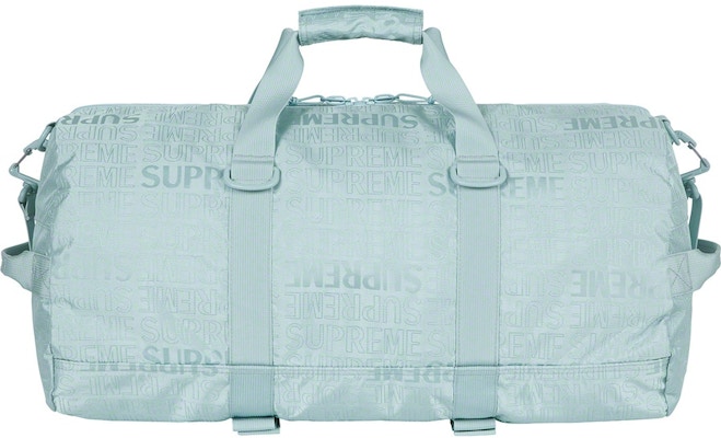 Supreme Duffle Bag (SS19) Ice - Novelship