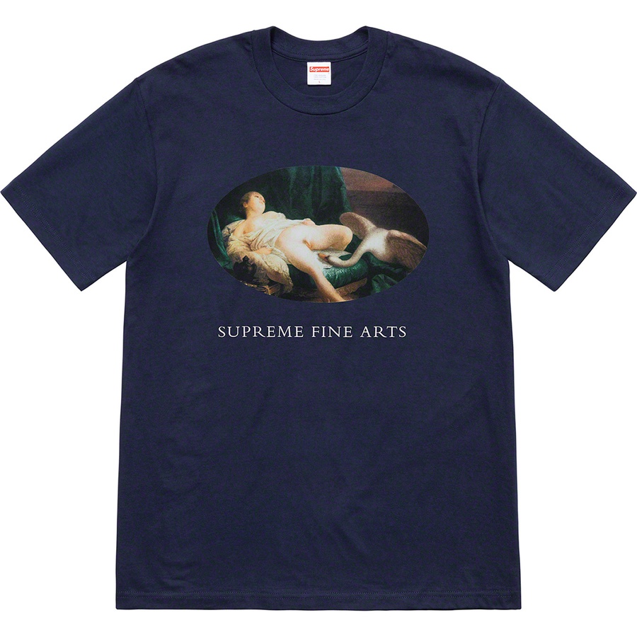 supreme leda and swan tee