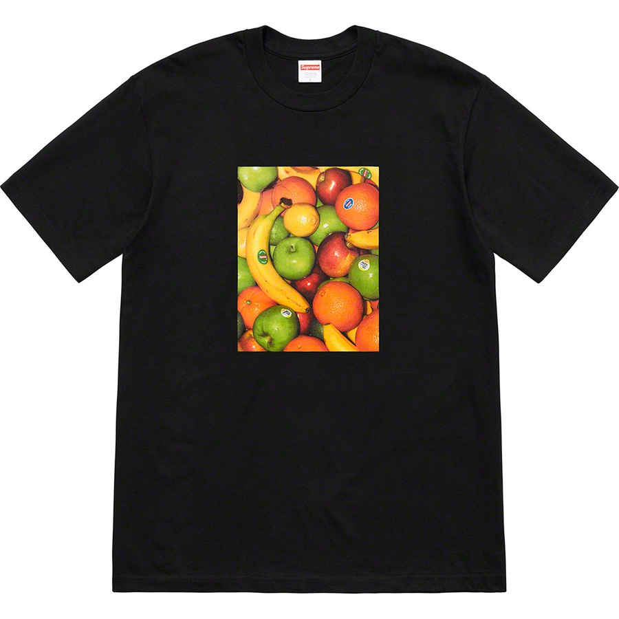 supreme fruit tee black