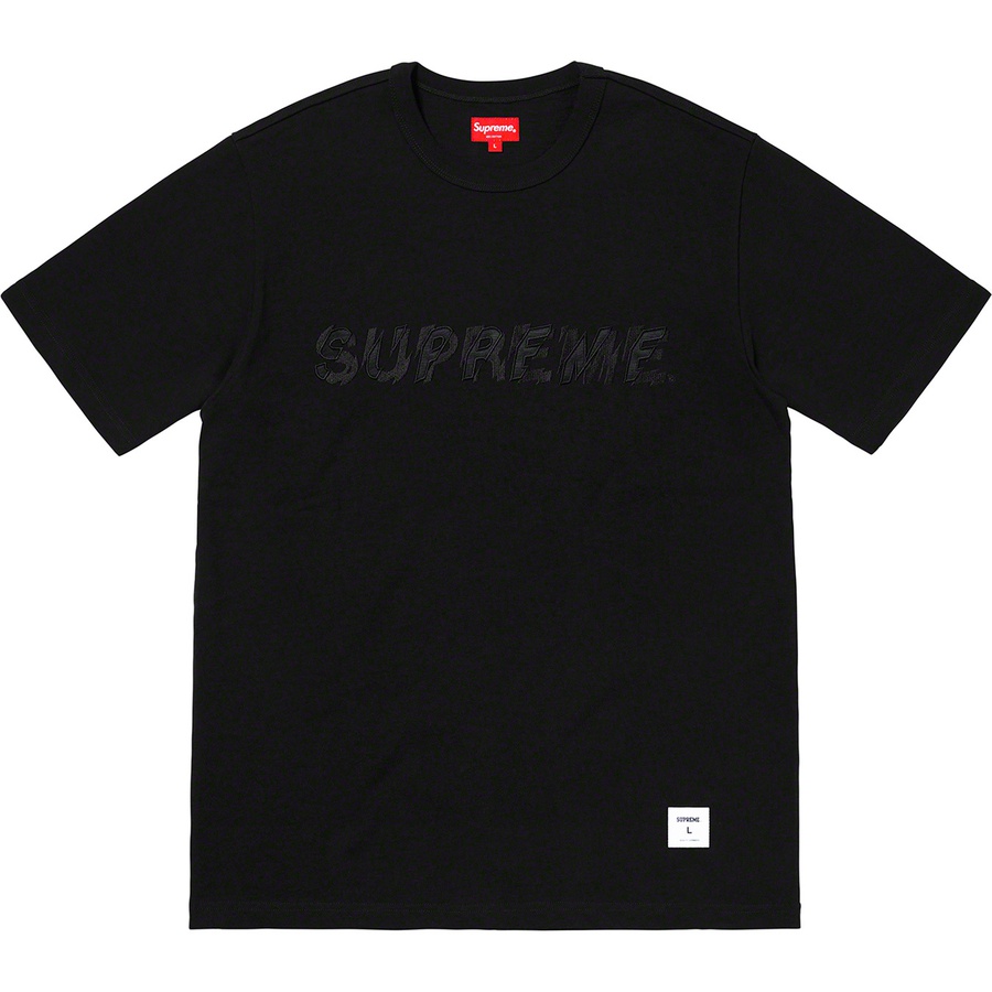 supreme shatter tee black