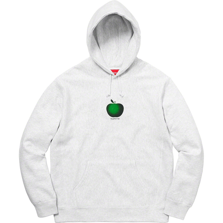 supreme apple hoodie