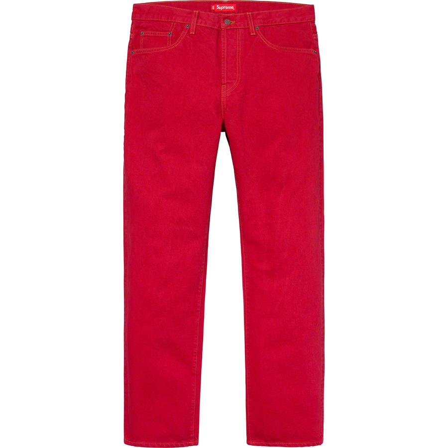 Supreme Washed Regular Jean (SS19 