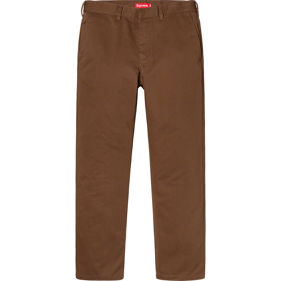 Supreme Work Pant Brown - Novelship