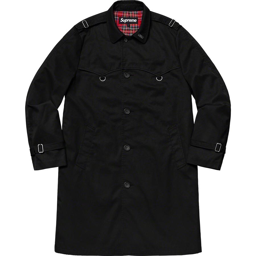 supreme d ring trench coat
