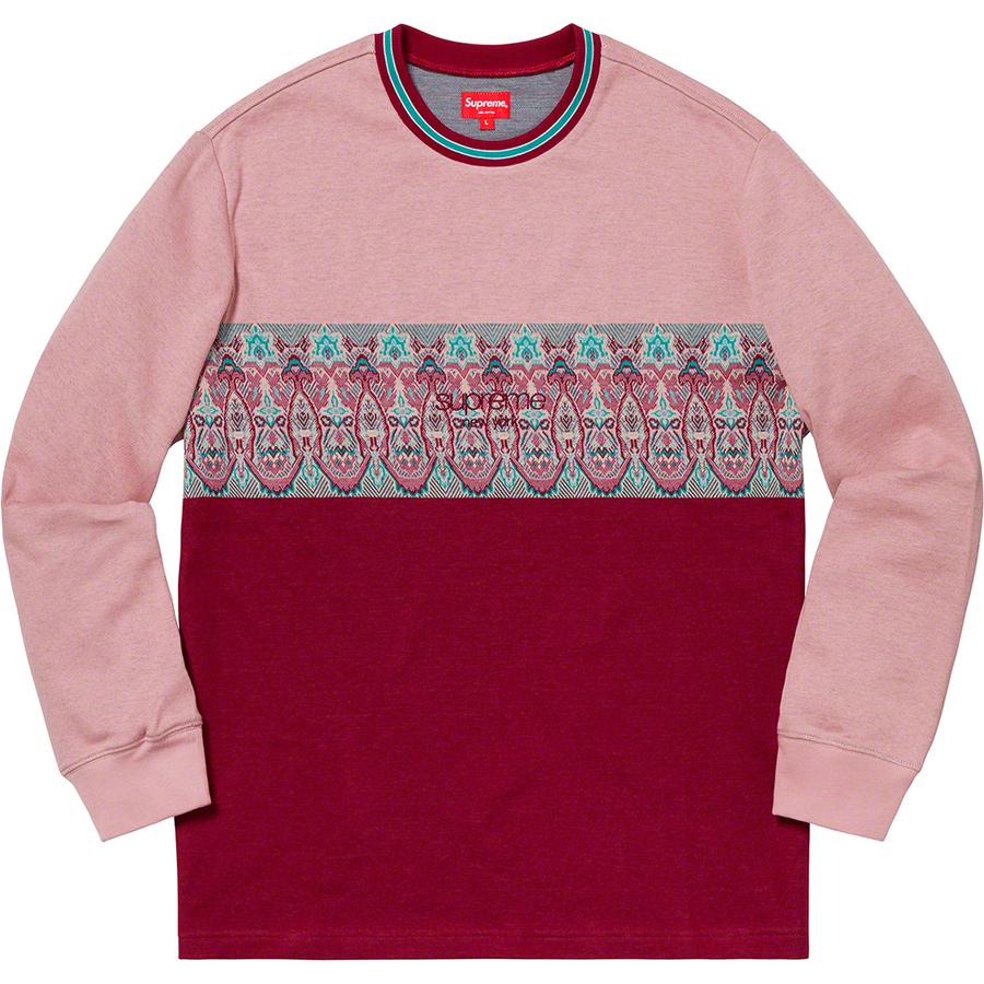 supreme paisley long sleeve