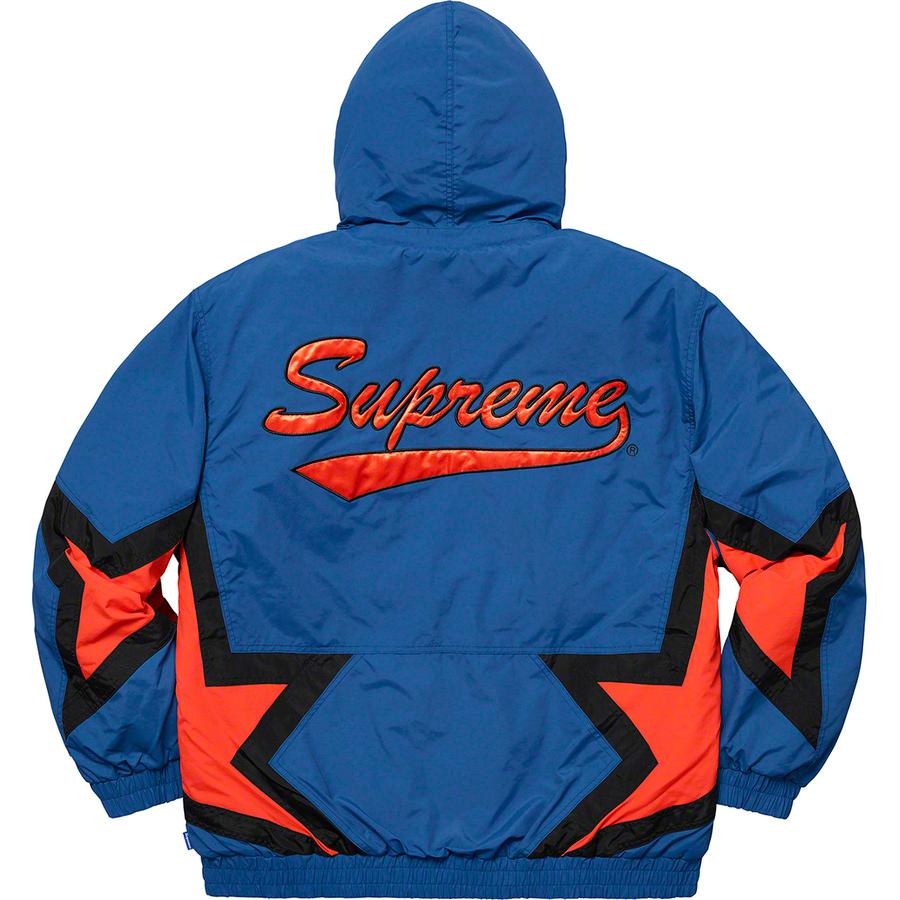 supreme stars puffy jacket