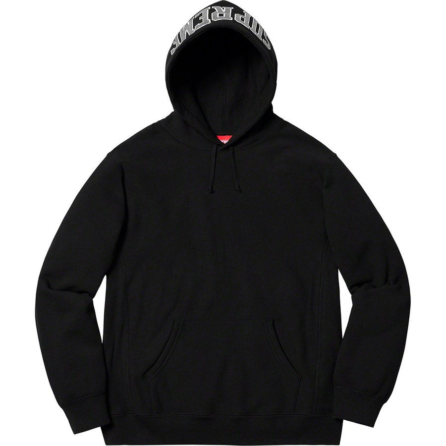 supreme sequin arc hooded sweatshirt