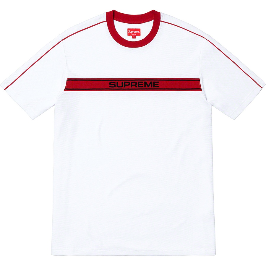supreme chest stripe logo