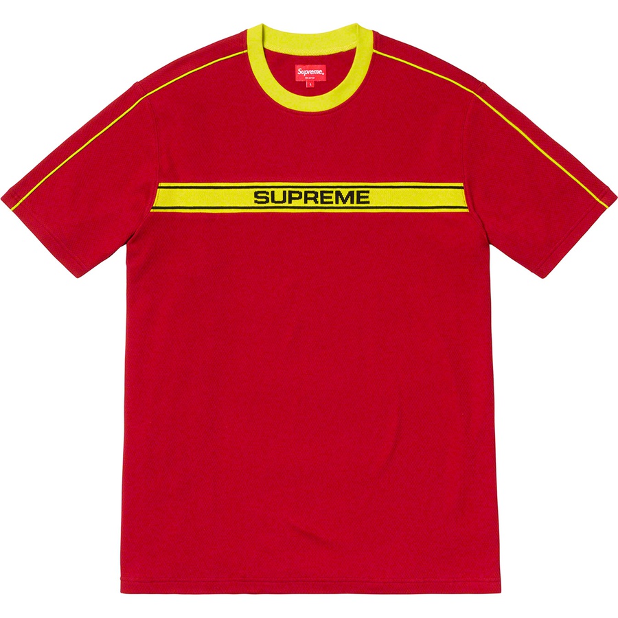supreme chest stripe logo