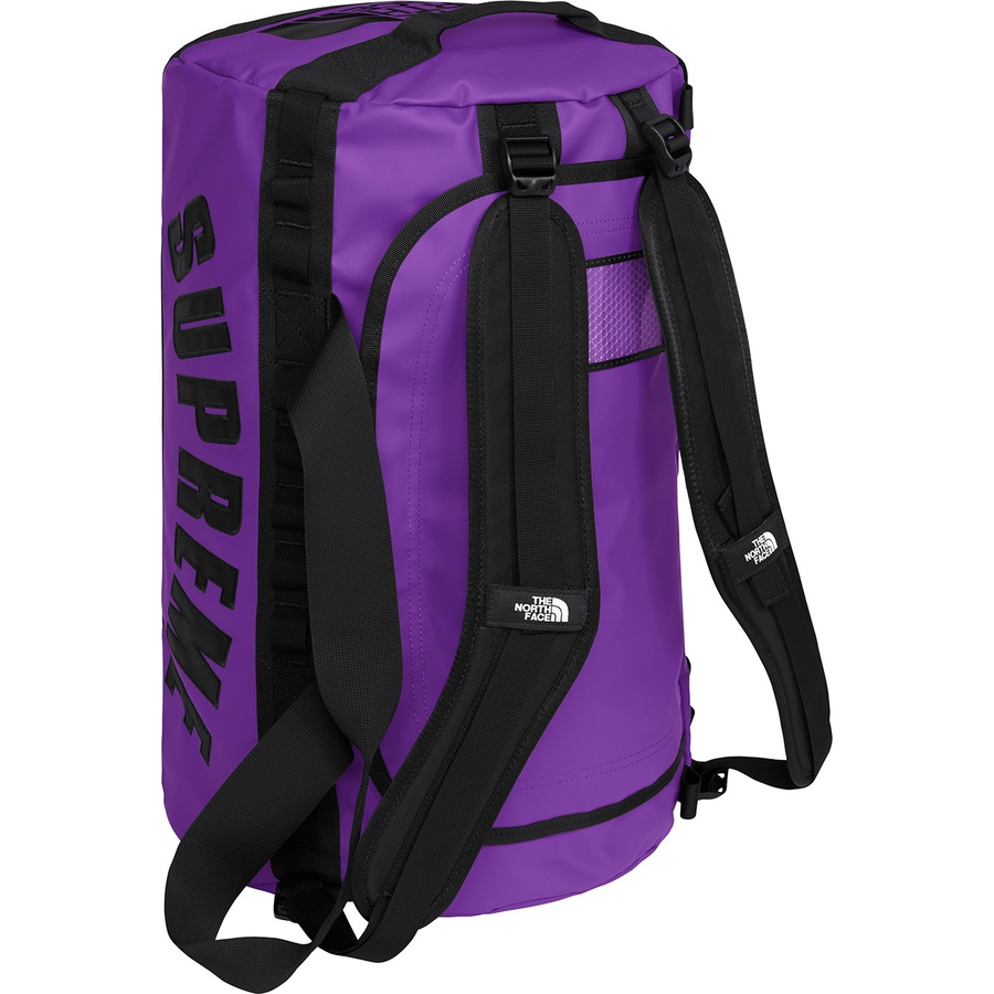 purple north face bag