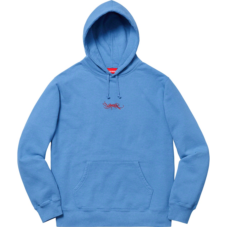 Supreme Tag Logo Hooded Sweatshirt 