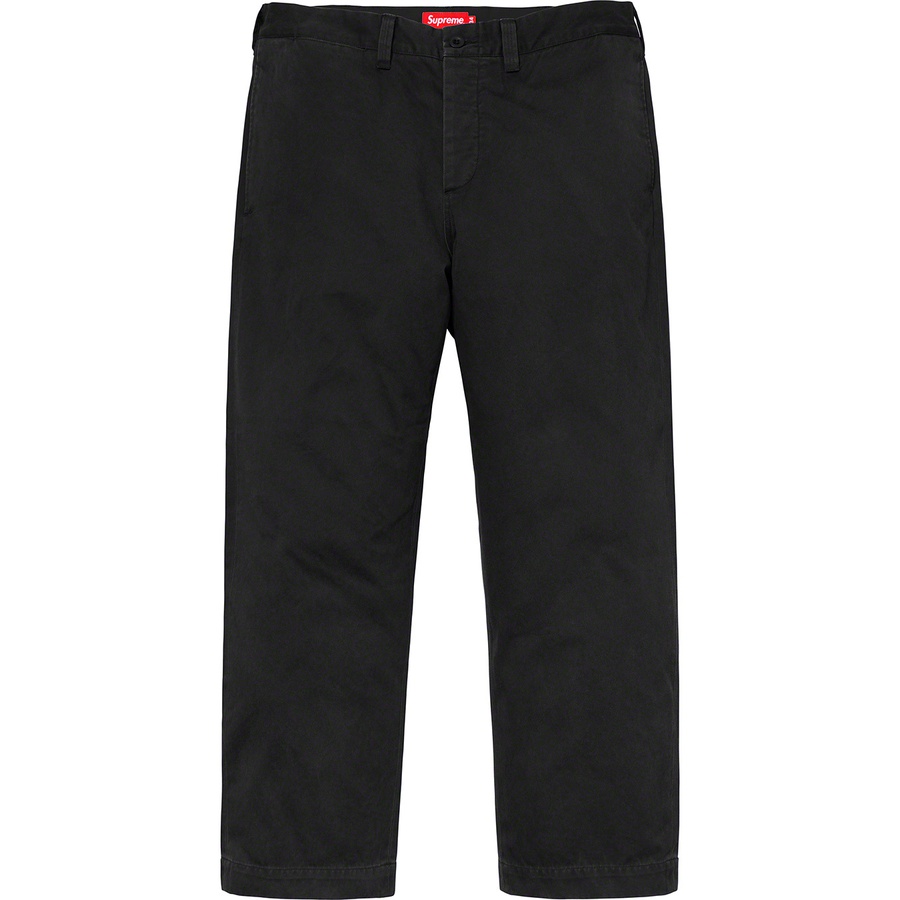 supreme arc logo chino pant