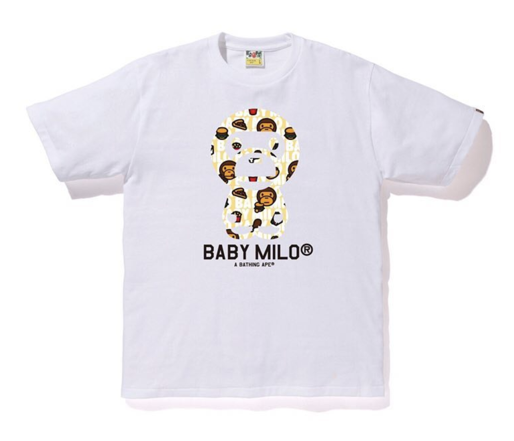 bape milo tee