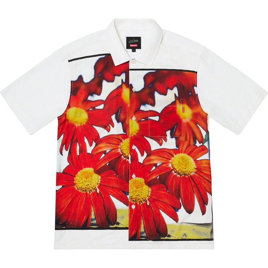 supreme flower shirt