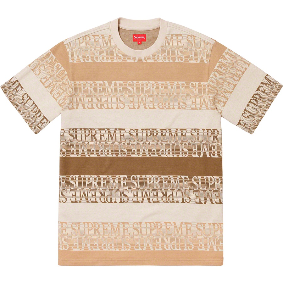 supreme text stripe