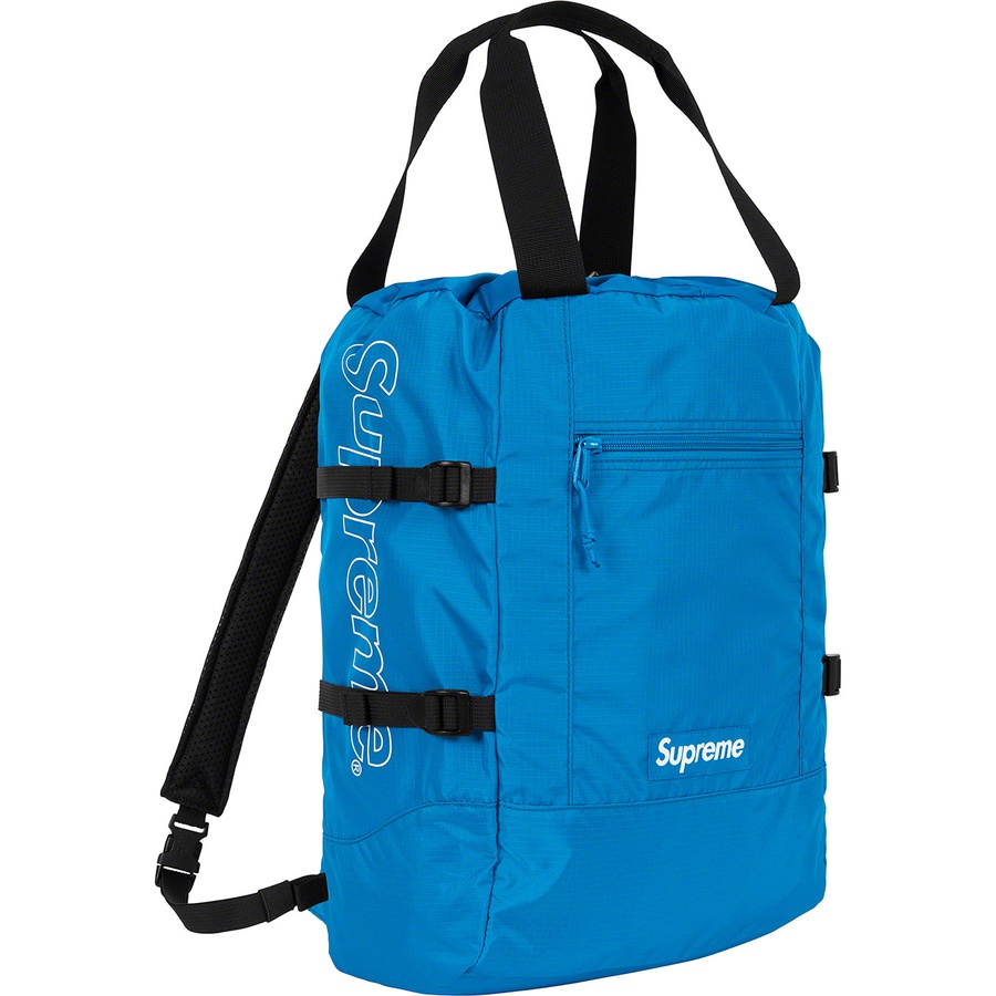 royal blue supreme backpack