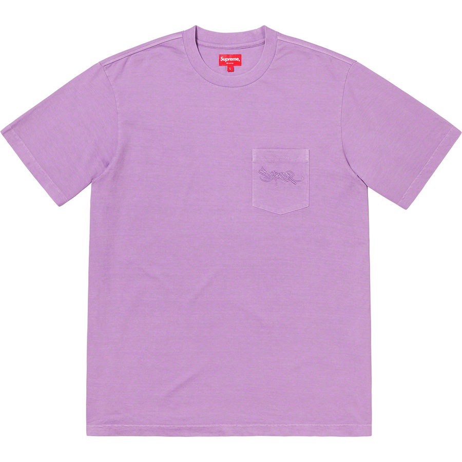 overdyed pocket tee supreme