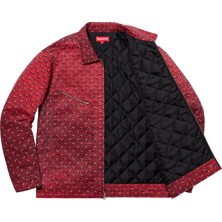 supreme diamond plate jacket