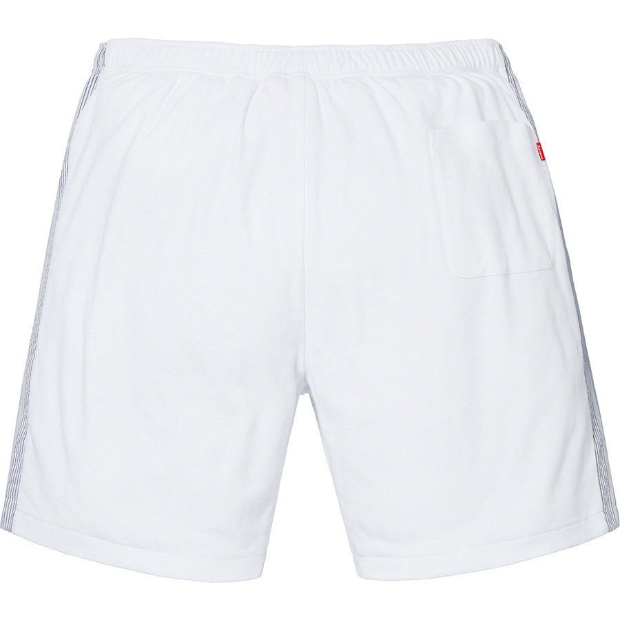 white supreme shorts