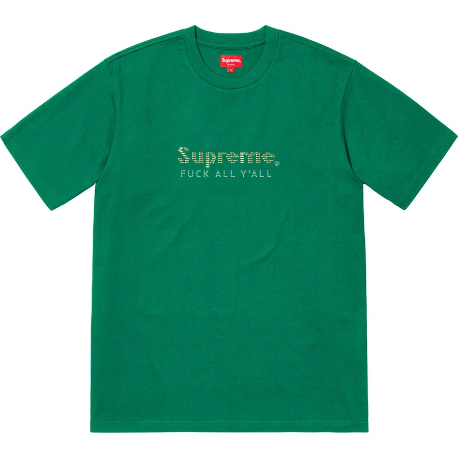 supreme gold bars tee