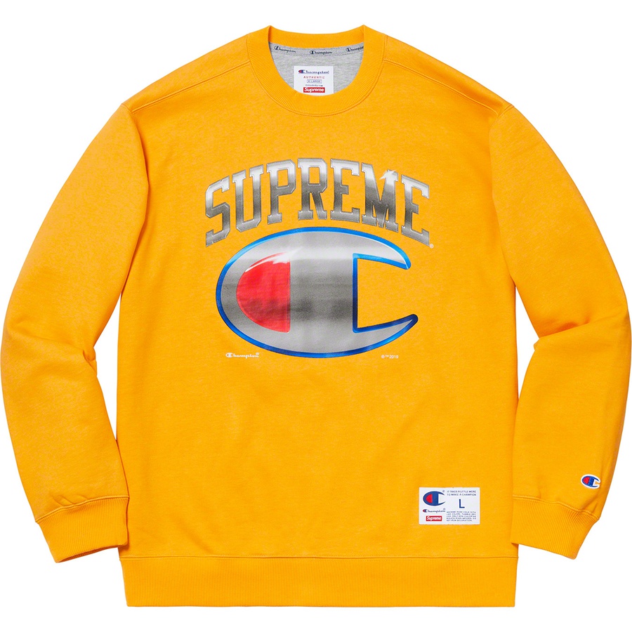 supreme champion chrome crewneck