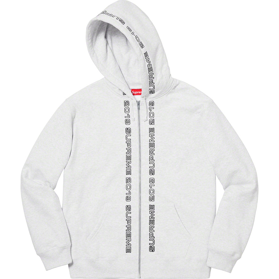 supreme topline zip up sweatshirt