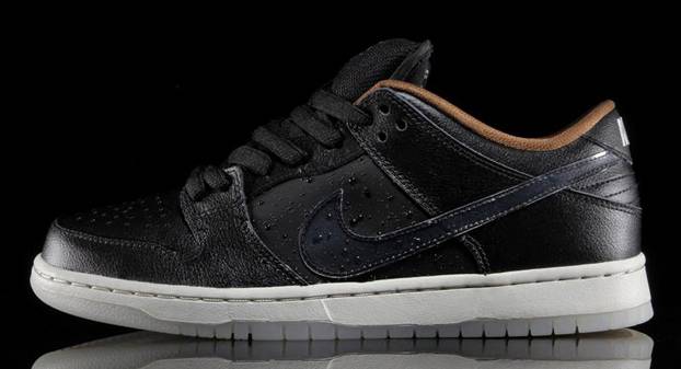 nike sb dunk low black rain