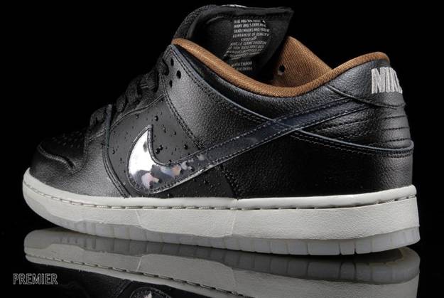 nike sb dunk low black rain