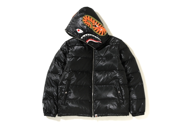 bape shark down jacket