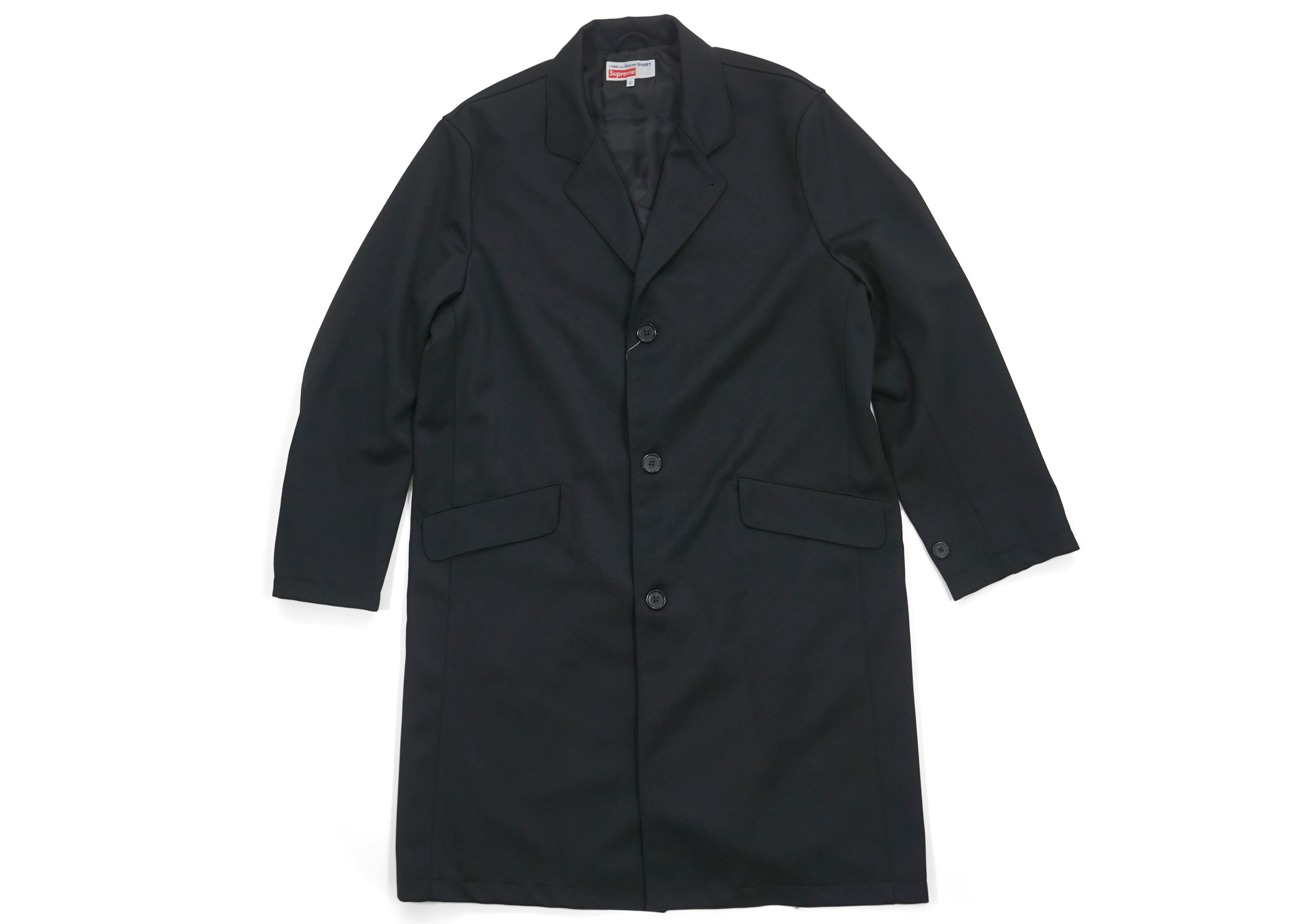 supreme cdg overcoat