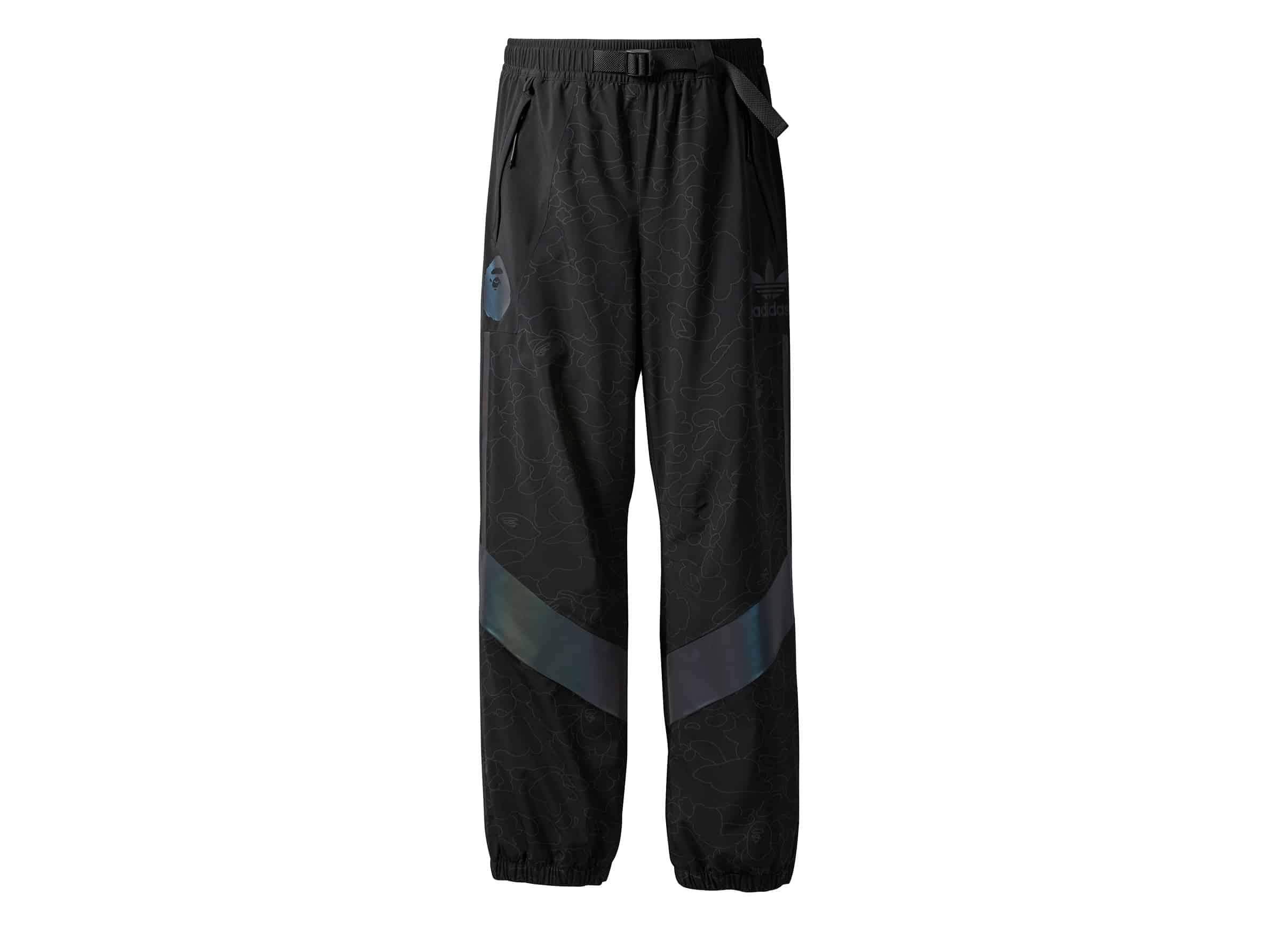 bape x adidas slopetrotter pants black