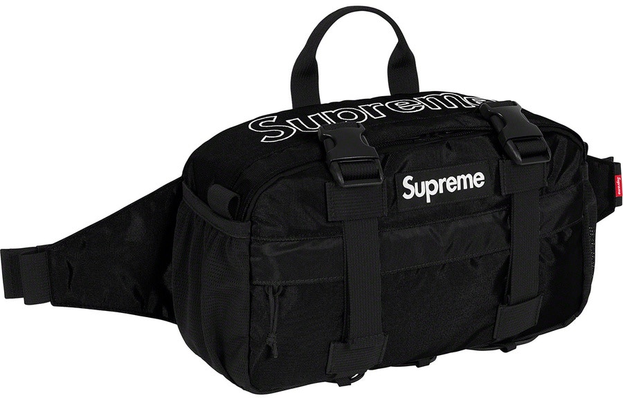 Supreme Waist Bag (FW19) Black - Novelship